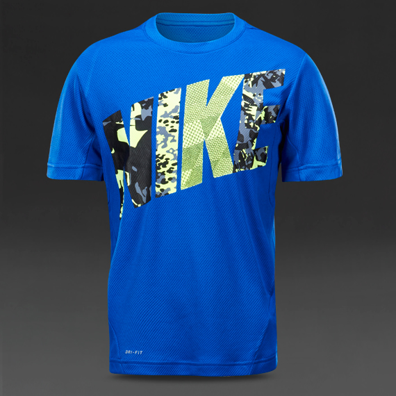 Nike Sportswear Vapor Dri-Fit Graphic Tee Game Royal / Game Royal for Boys